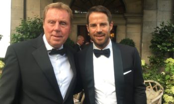 Harry and Jamie Redknapp attend the Spartans dinner