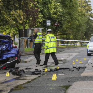 ‘Stolen motorbike’ involved in Muirhouse collision